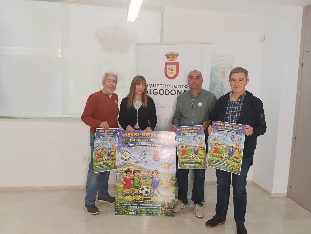 Presentación del torneo de la XIV Liga de Pueblos Blancos