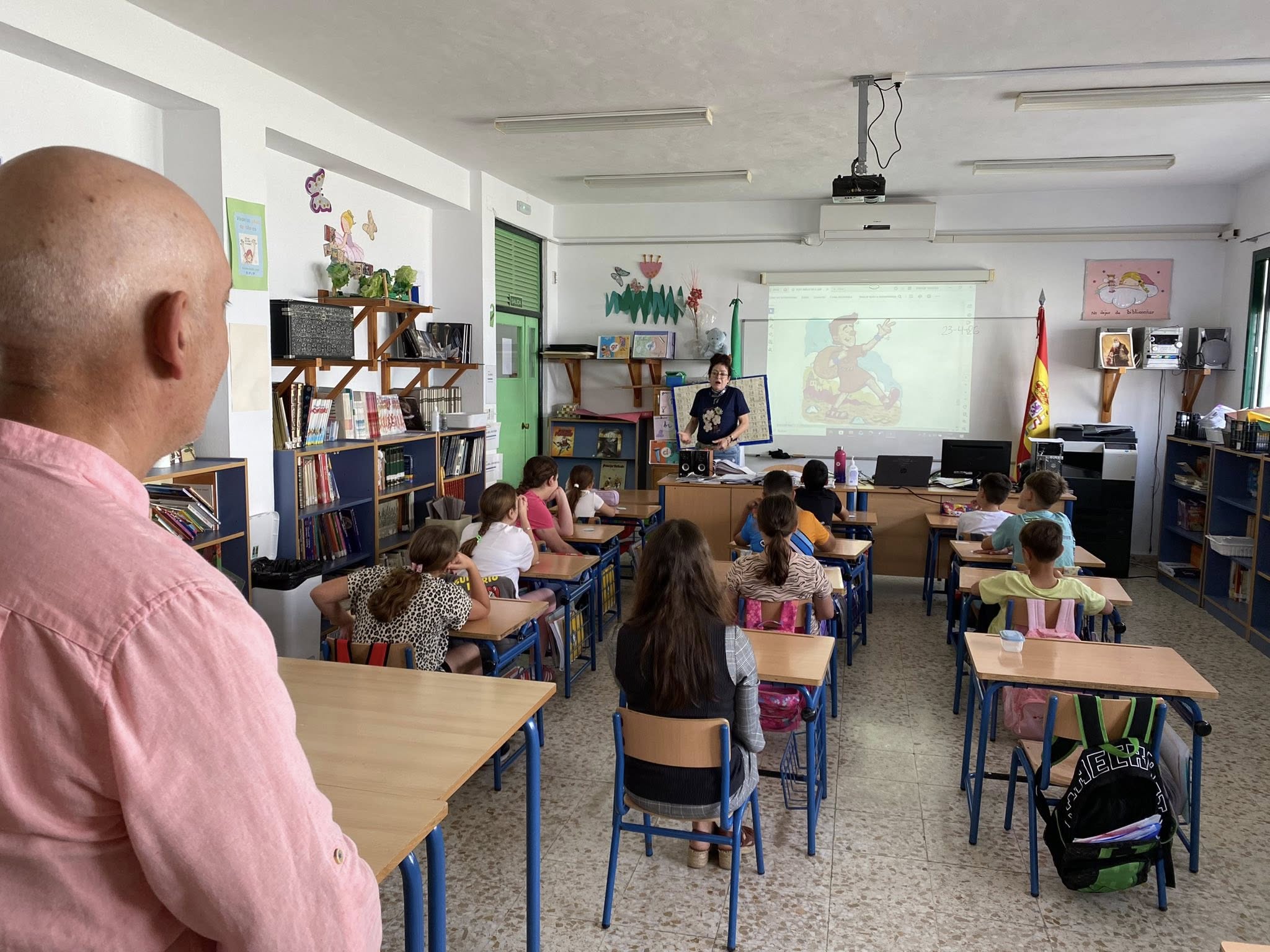 Día del Libro en el Colegio Miguel de Cervantes