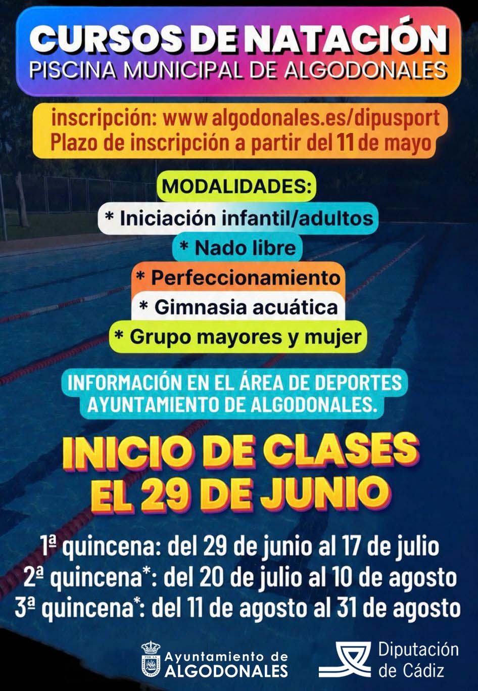 Natación Algodonales 2026