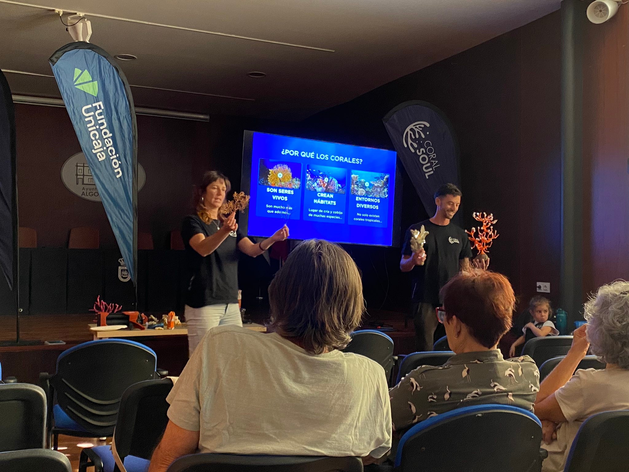 Jornada de concienciación ambiental con la visita de Coral Soul