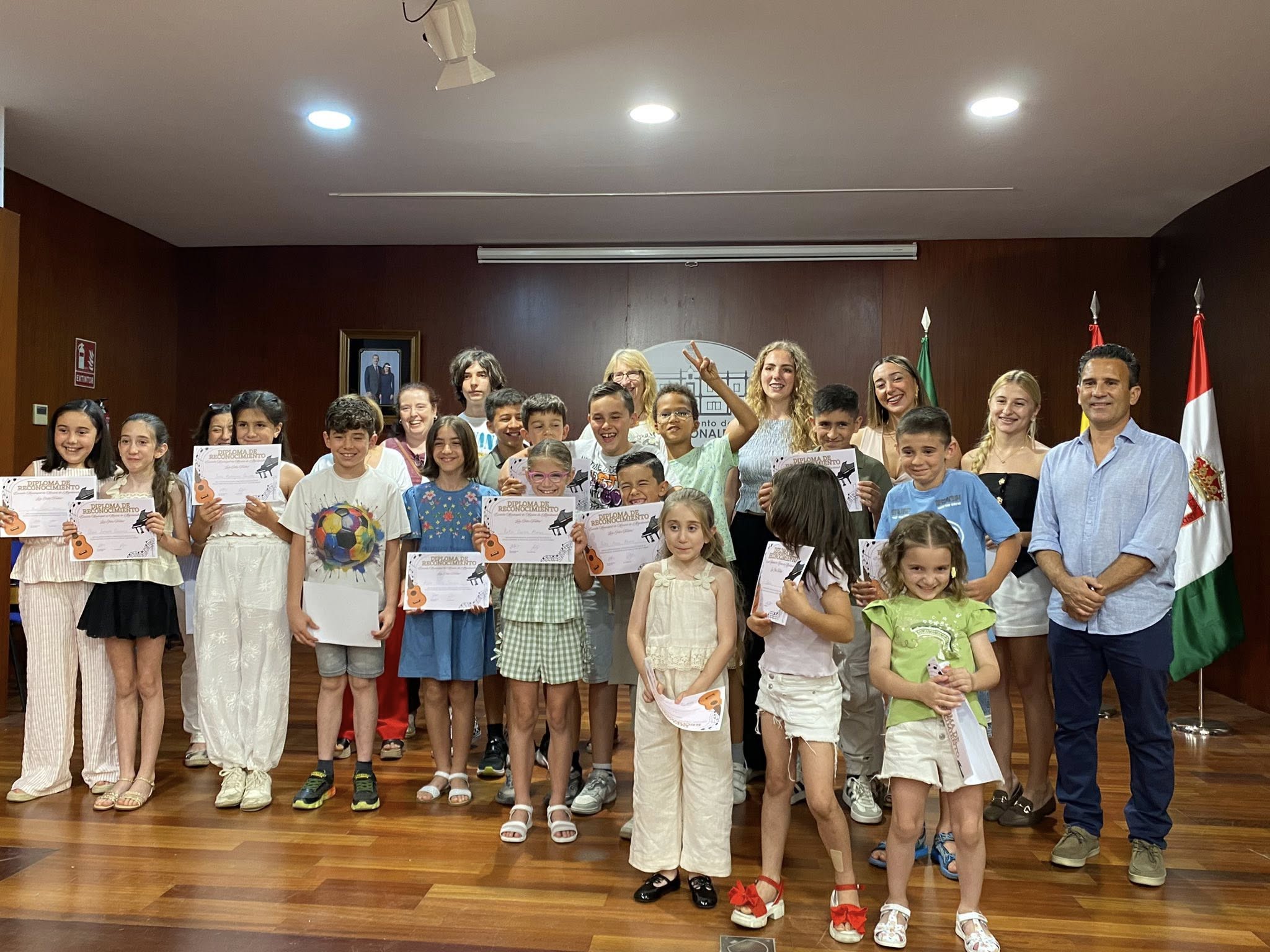 Audición de fin de curso de la Escuela de Música municipal